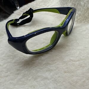 Liberty Sport Rec Specs‎ Athletic Goggles 647 Blue Green with Strap Frames Only